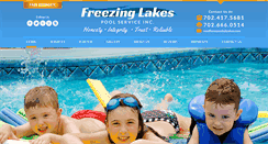 Desktop Screenshot of freezinglakespools.com